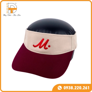 NÓN NỬA ĐẦU PHỐI 2 MÀU 