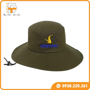 NÓN TAI BÈO IN LOGO 2D 